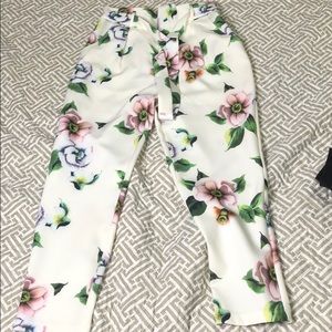 Floral pants